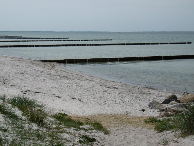 Het strand op Hiddensee